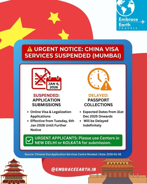 New Important China Visa Update 2026